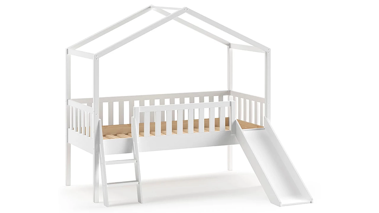 Beter Bed Halfhoogslaper Dallas Als Huis Met Glijbaan