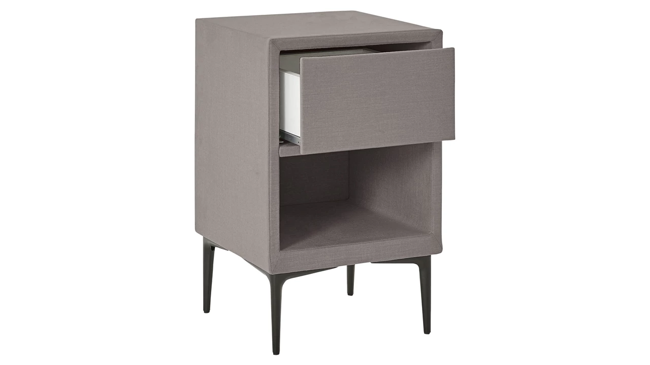 Beter Bed Nachtkast Vierkant B Bright Met 1 Lade En Poten