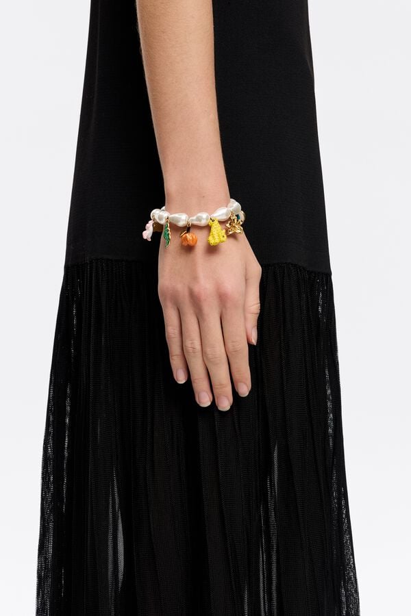 Bimba & Lola Armband Parels Charms Jungle