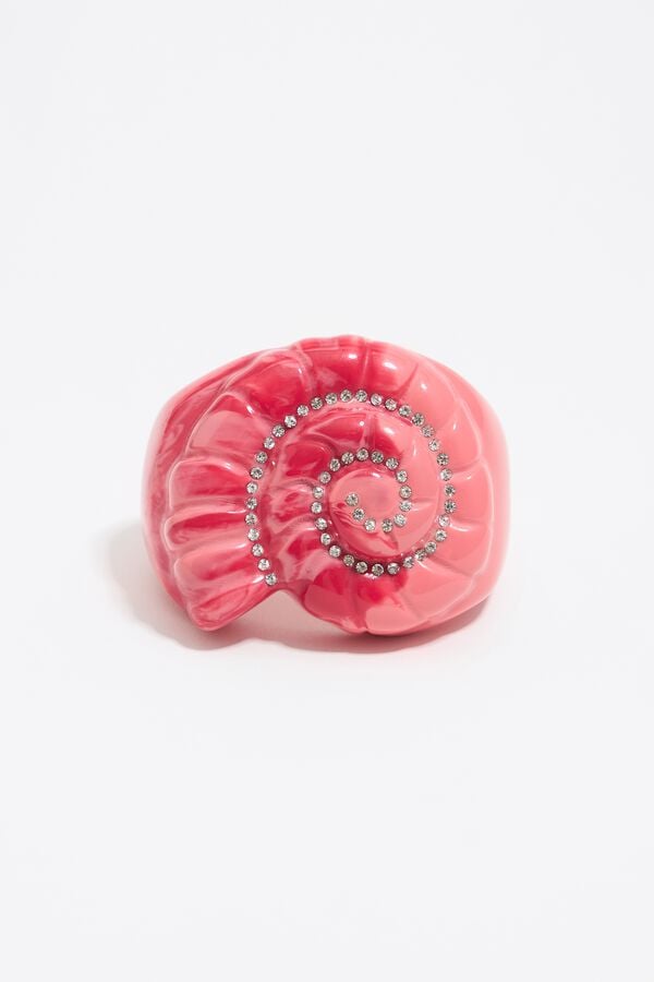 Bimba & Lola Armband Schelp Kunsthars Roze