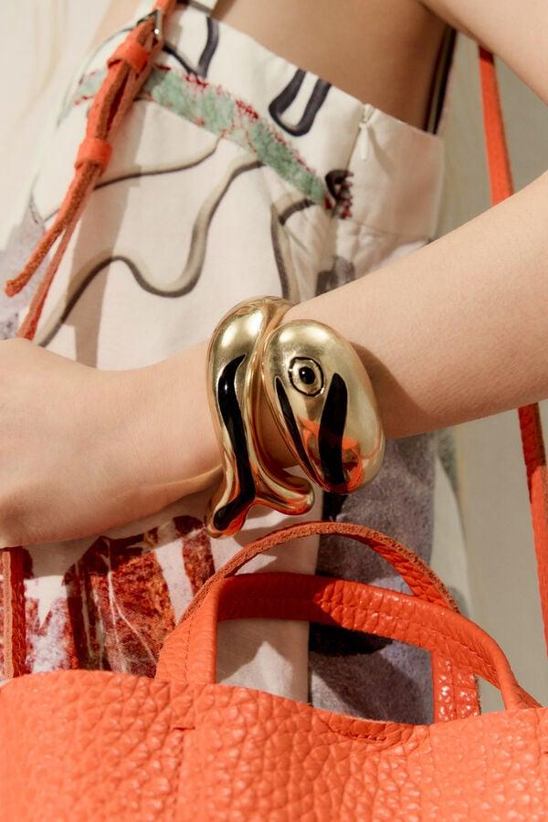 Bimba & Lola Armband Vis Goudkleurig