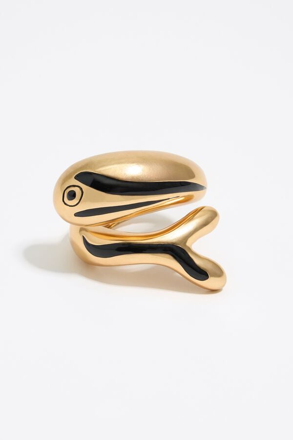 bimba & lola Armband vis goudkleurig