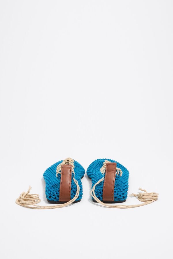 Bimba & Lola Ballerina Crochet Elektrisch Blauw