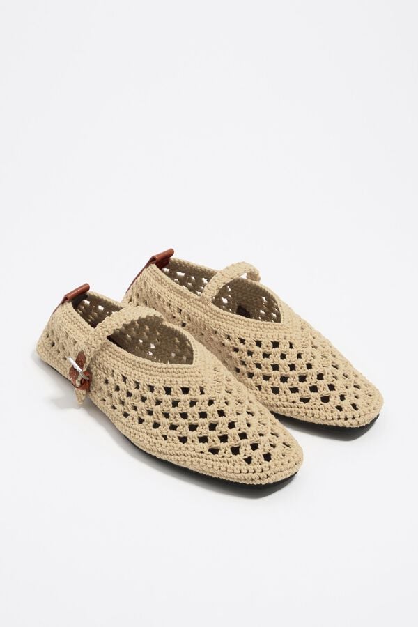 Bimba & Lola Ballerina Crochet Ivoorwit