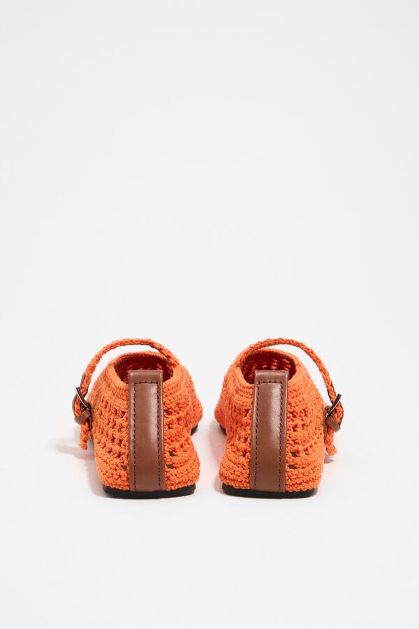 Bimba & Lola Ballerina Crochet Oranje