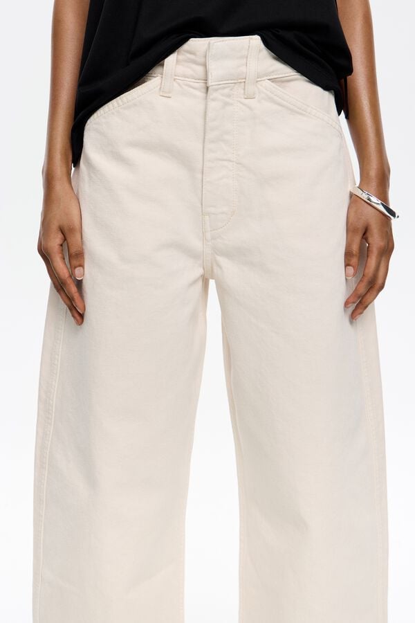 Bimba & Lola BARREL - Ecru Jeans