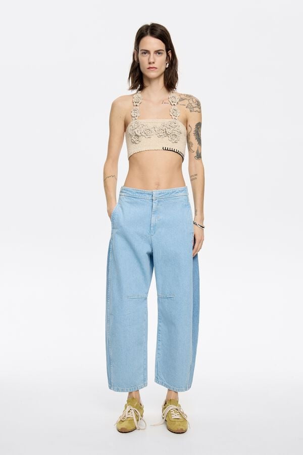 bimba & lola BARREL - Jeans blauw tweekleurig