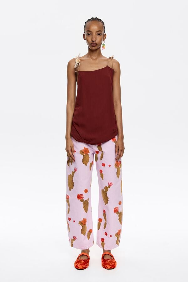 bimba & lola BARREL - Jeans Cactus roze