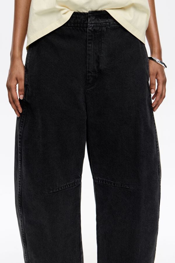 Bimba & Lola BARREL - Jeans Verwassen Zwart