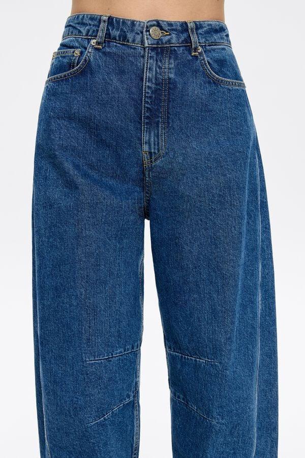 Bimba & Lola BARREL - Medium Blauwe Spijkerbroek