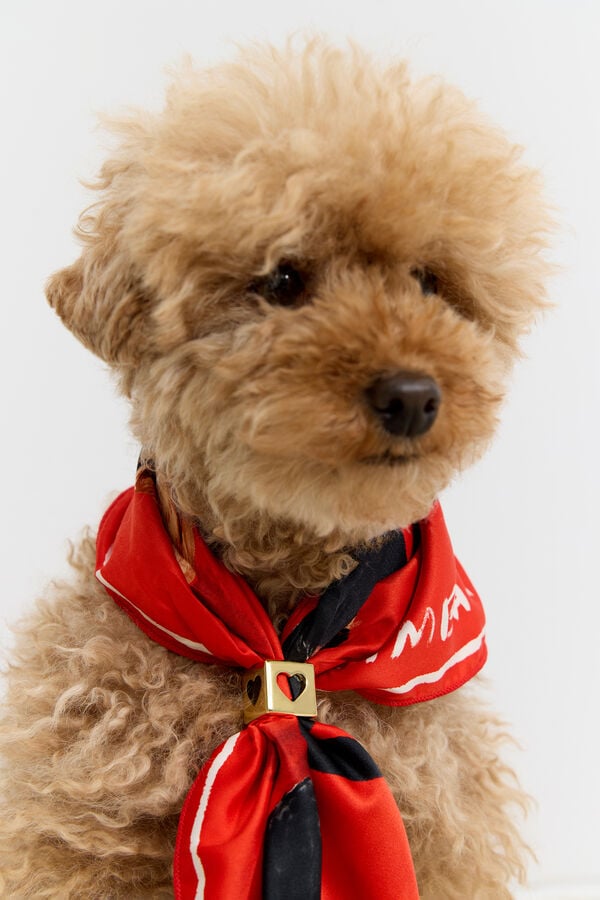 bimba & lola Bedeltje tas sjaaltje honden rood