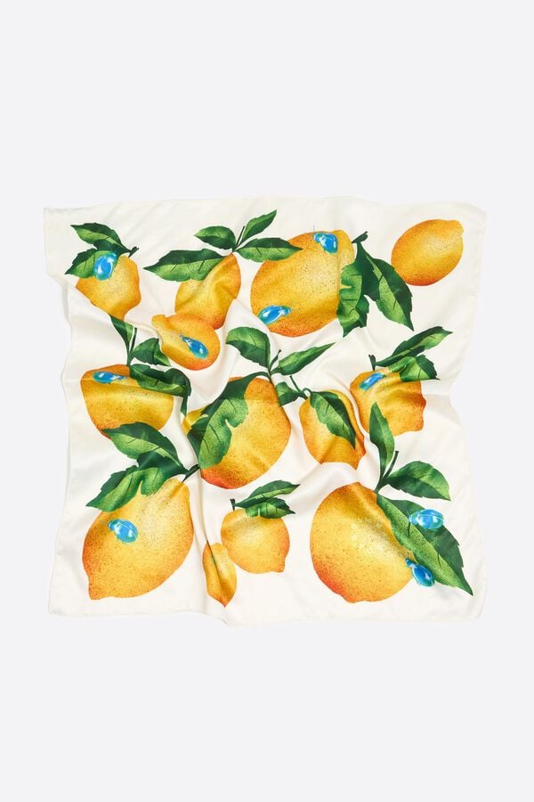 Bimba & Lola Charm Sjaal Citroenen