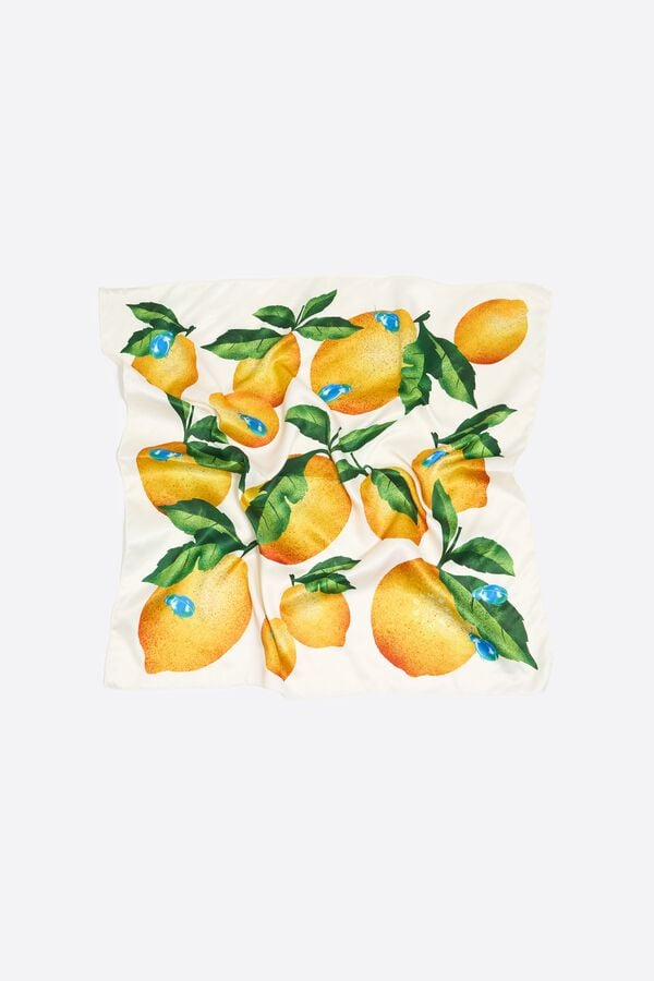 Bimba & Lola Charm Sjaal Citroenen