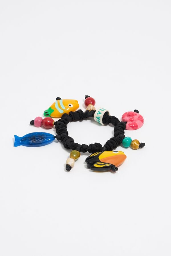 Bimba & Lola Haarelastiek Veelkleurige Charms
