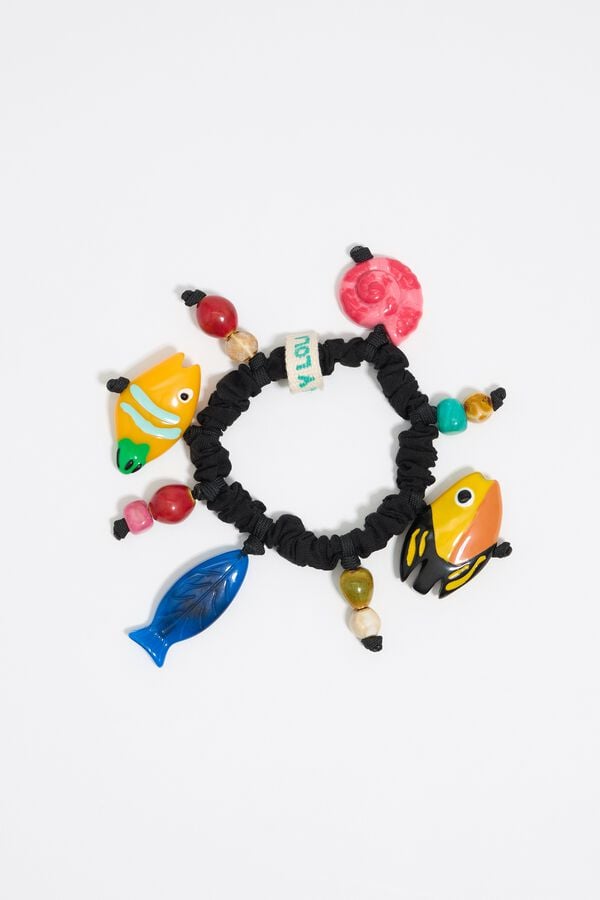 Bimba & Lola Haarelastiek Veelkleurige Charms