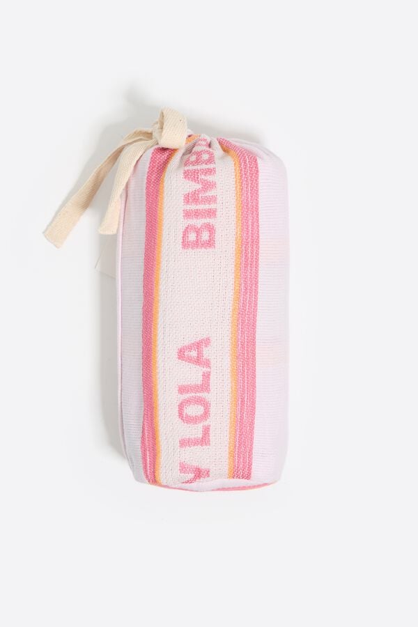 Bimba & Lola Handdoek Katoen Licht Roze