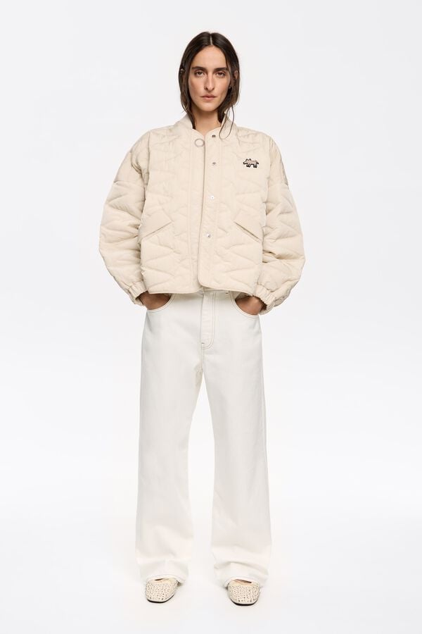 bimba & lola Jack gewatteerd ivoor