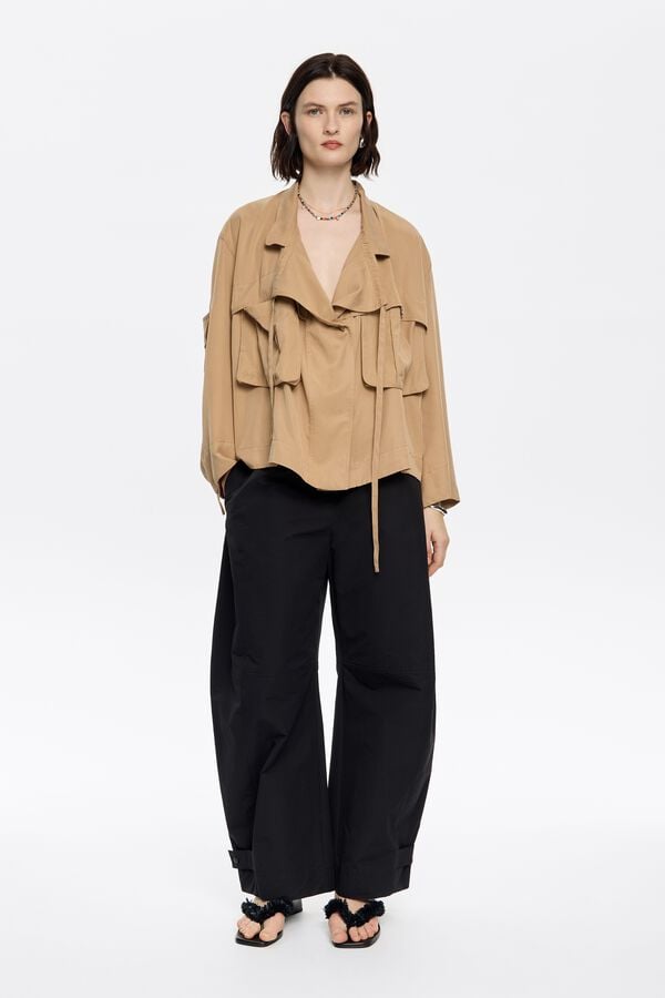 bimba & lola Jack soepelvallend gekruist camel