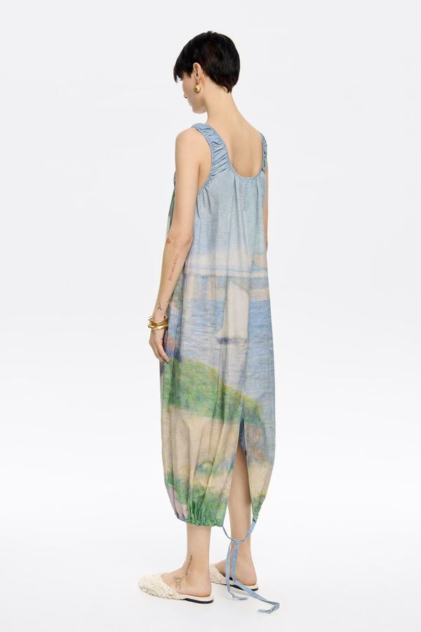 bimba & lola Jurk katoen gerimpeld