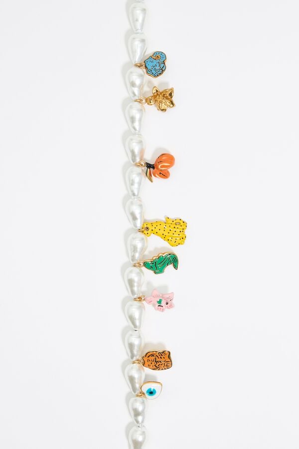 Bimba & Lola Ketting Parels Charms Jungle