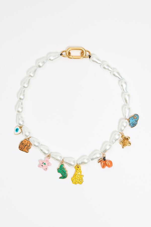 bimba & lola Ketting parels charms jungle