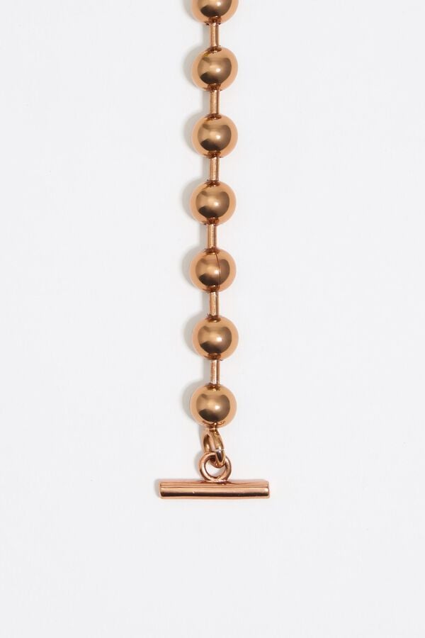 Bimba & Lola Ketting Raffia Bananen Geel