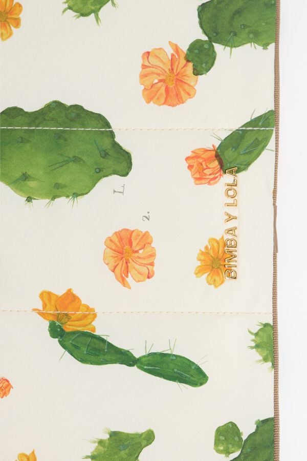 Bimba & Lola Laptophoes 13 5" Nylon Cactus Ivoorwit