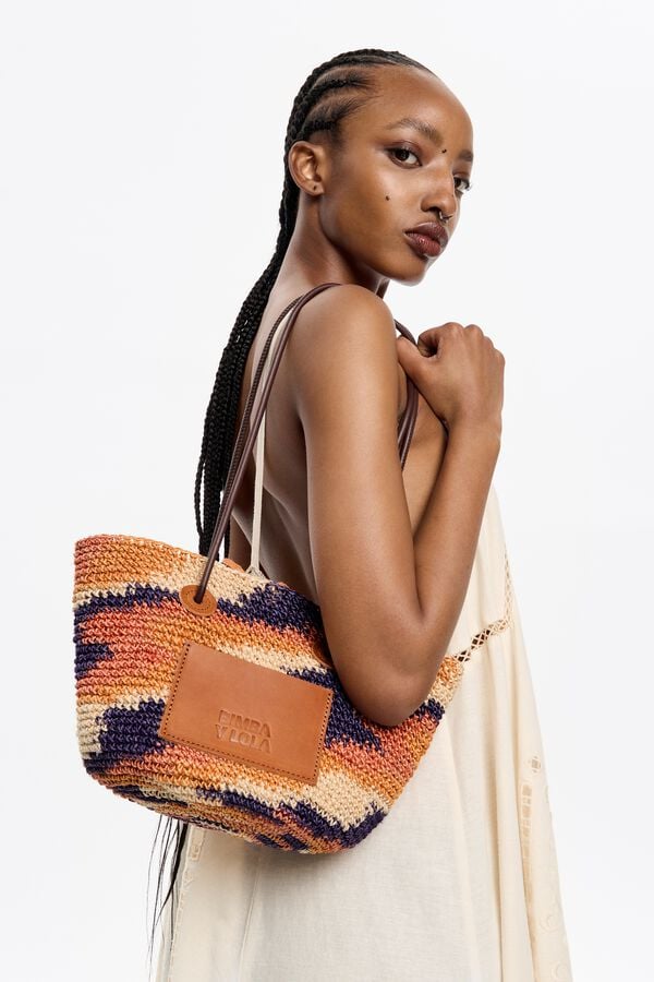 bimba & lola Mandtas middelgroot paars