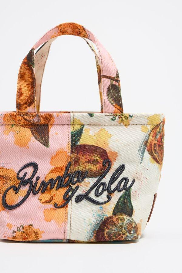 Bimba & Lola Mini-tas Nylon Lemons Roze