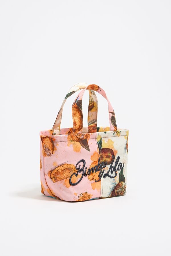 bimba & lola Mini-tas nylon Lemons roze