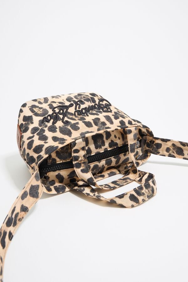 Bimba & Lola Mini-tas Nylon Leopard Naturel