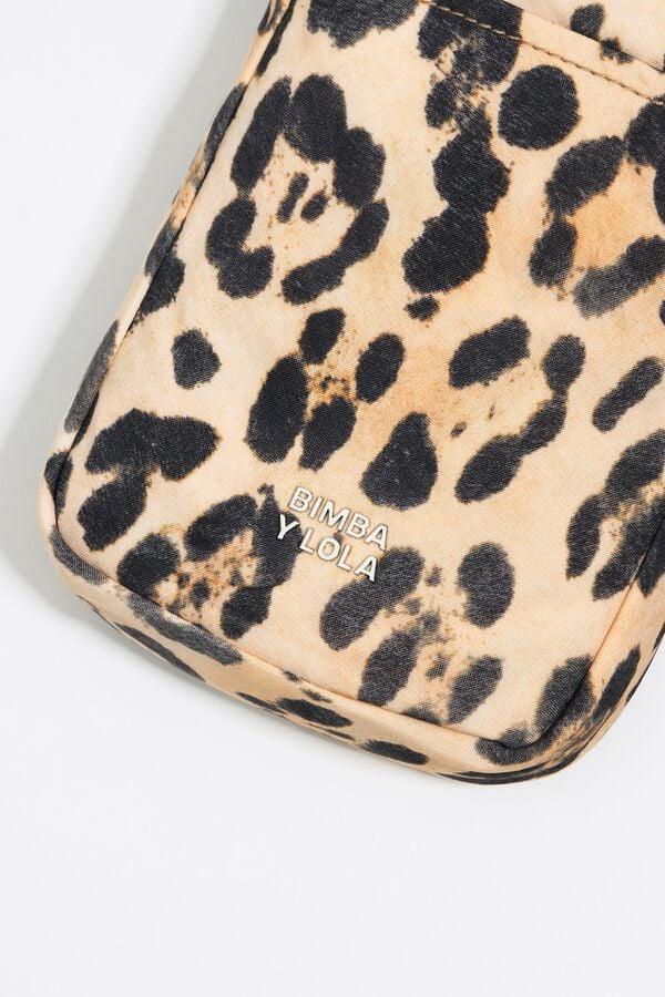 Bimba & Lola Mini-tas Nylon Leopard Naturel