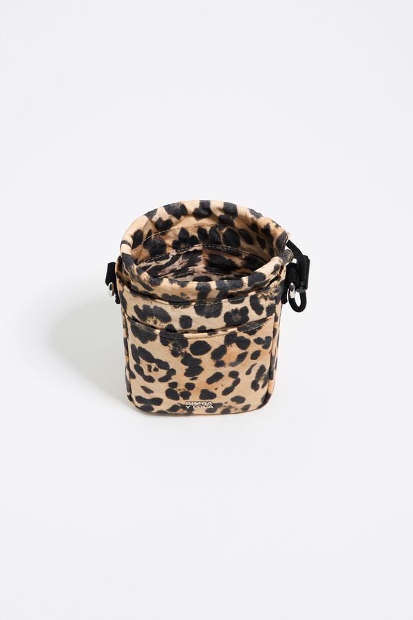 Bimba & Lola Mini-tas Nylon Leopard Naturel