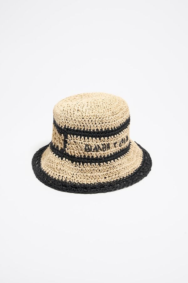 Bimba & Lola Muts Raffia Papier Naturel