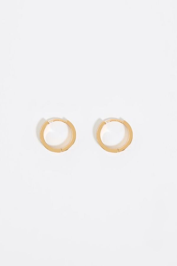 Bimba & Lola Oorringen Logo Ivoorwit