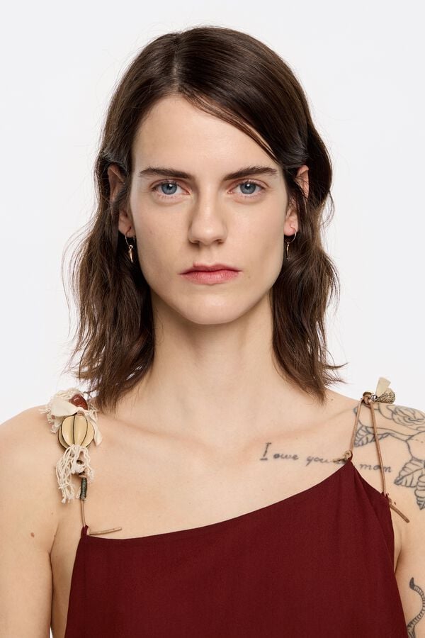 Bimba & Lola Oorringen Vis Goudkleurig