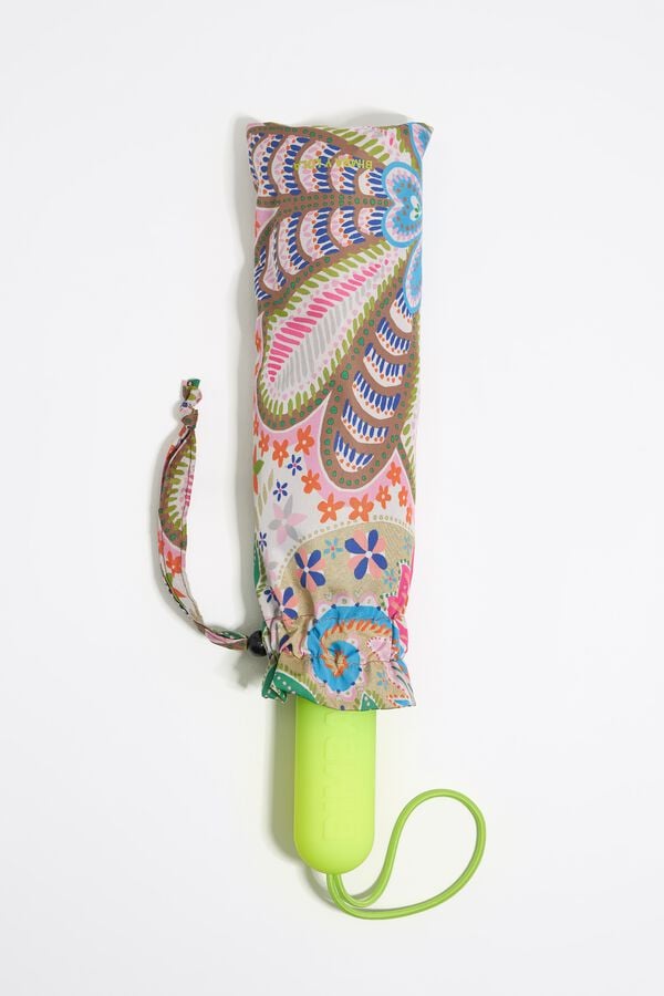 bimba & lola Paraplu print vogels ivoorwit