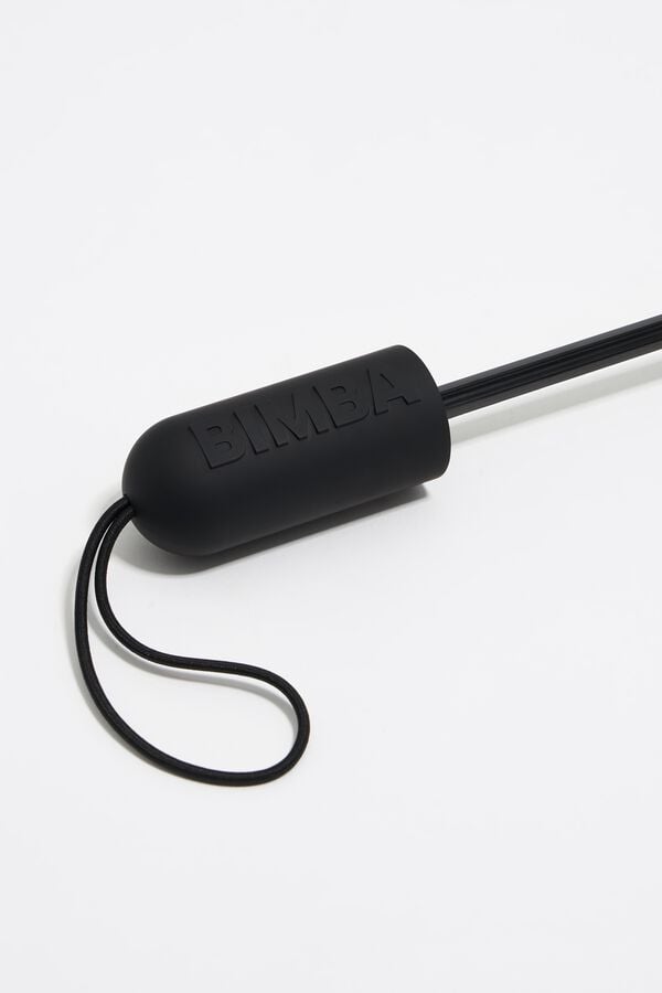 Bimba & Lola Paraplu Print Vogels Zwart