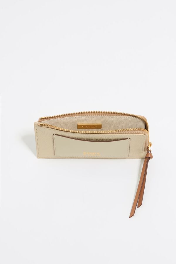 Bimba & Lola Pasjeshouder-beurs Leer Asperge