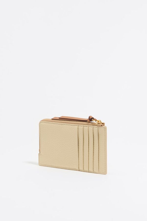 Bimba & Lola Pasjeshouder-beurs Leer Asperge