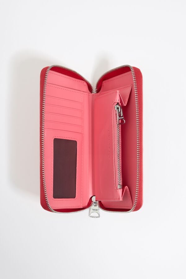 Bimba & Lola Portemonnee Krokostructuur Aardbei