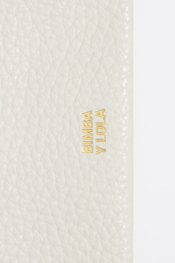 Bimba & Lola Portemonnee Leer Gebroken Wit
