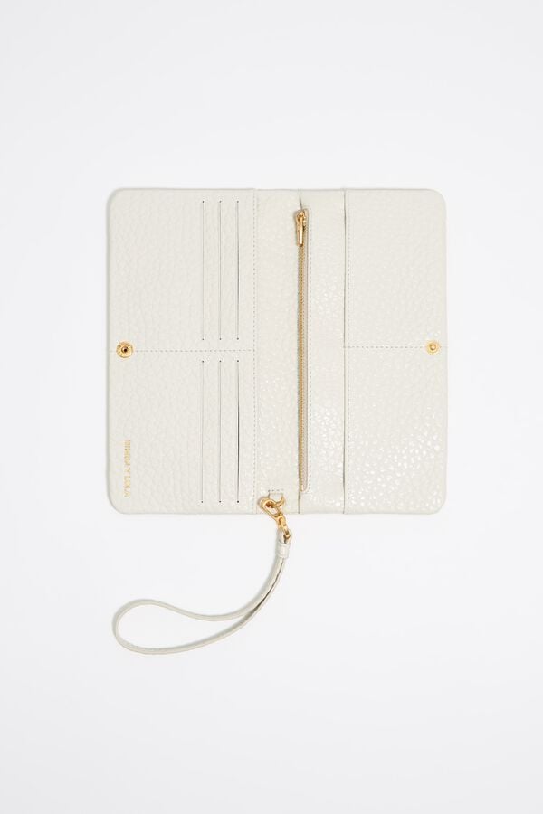 Bimba & Lola Portemonnee Leer Gebroken Wit