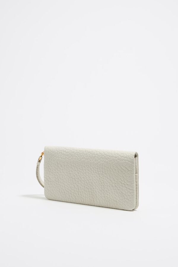 Bimba & Lola Portemonnee Leer Gebroken Wit