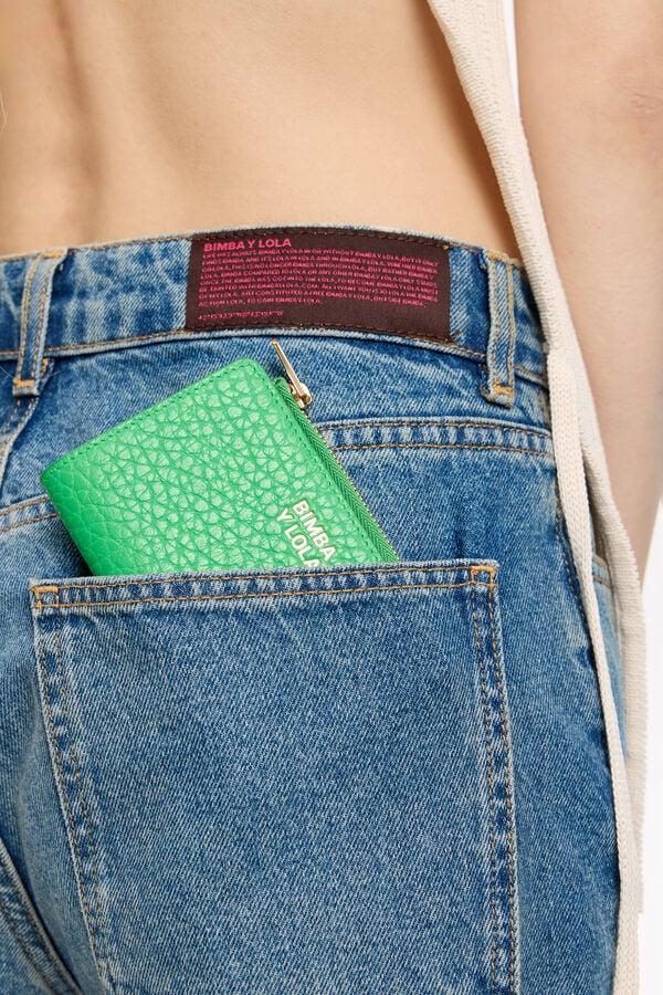 bimba & lola Portemonnee leer groen