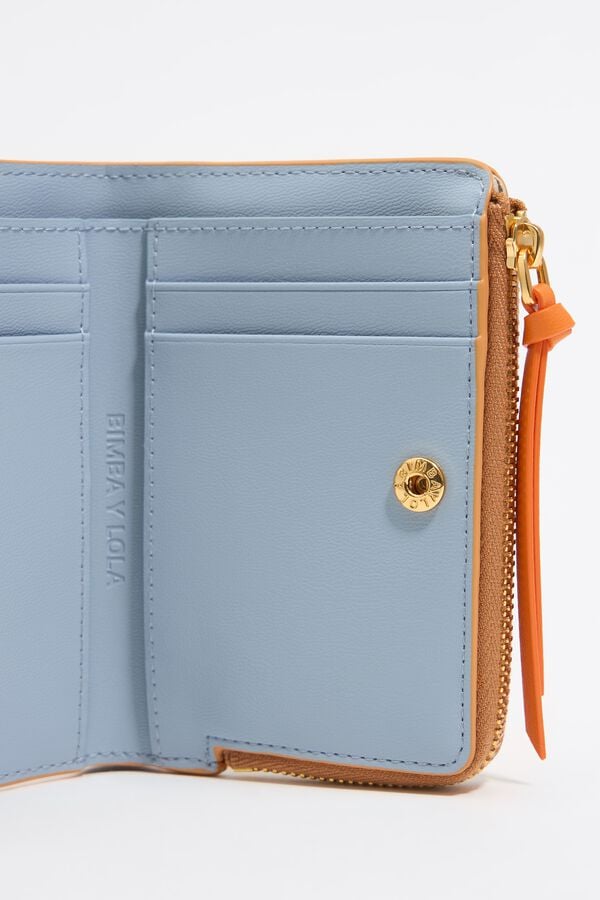 Bimba & Lola Portemonnee Leer Perzik