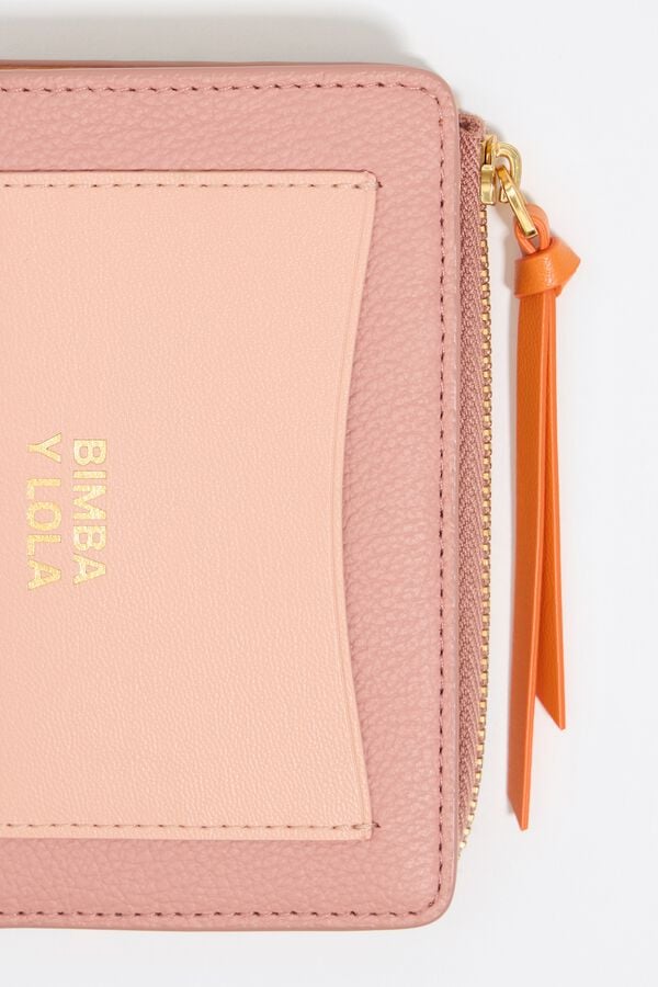 Bimba & Lola Portemonnee Leer Roze