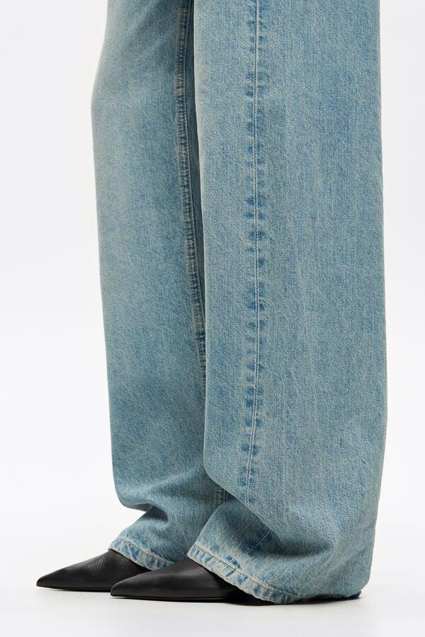 Bimba & Lola Pump Leer Chocoladebruin