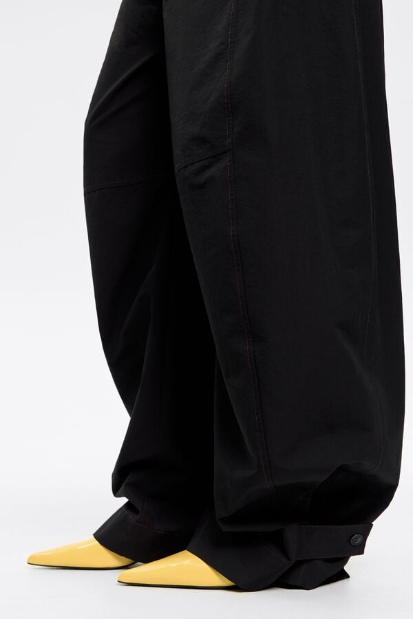 Bimba & Lola Pump Open Hak Leer Geel