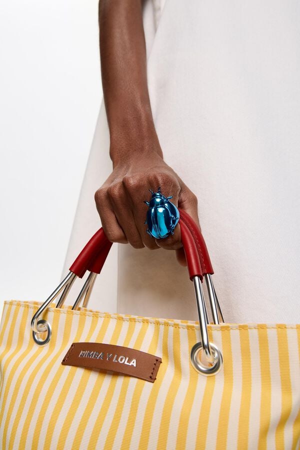 Bimba & Lola Ring Kever Blauw